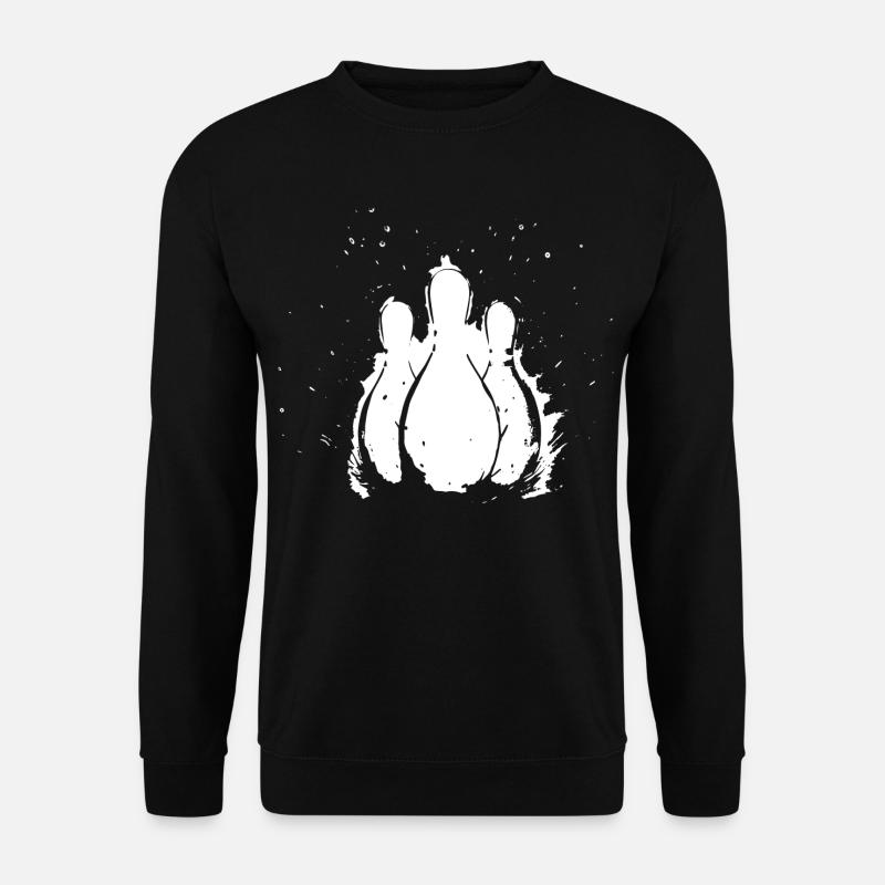 Bowling - Unisex Pullover - Schwarz