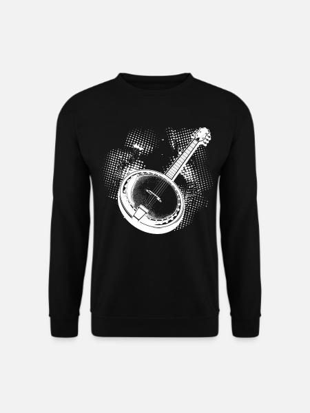 Banjo Sketch - Unisex Sweatshirt - black