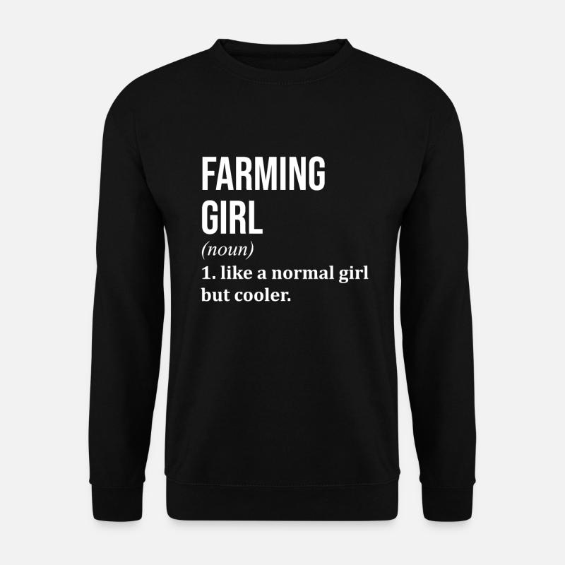 Landwirtschaft - Unisex Pullover - Schwarz