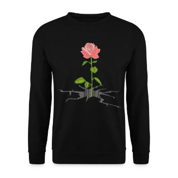 The return of nature - Unisex Sweatshirt - black - Front - Alina (178cm) & Michal (187cm)