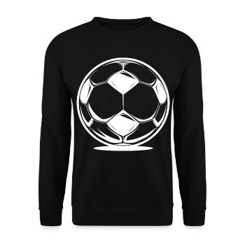 Football - Sweat-shirt Unisexe - noir - Devant - Alina (178cm) & Michal (187cm)