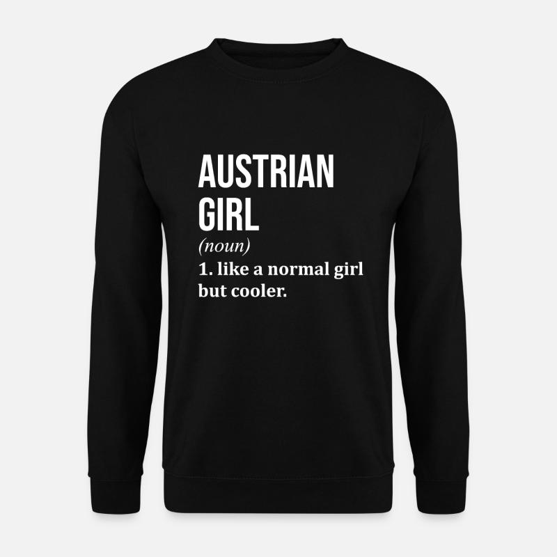 Österreich - Unisex Pullover - Schwarz