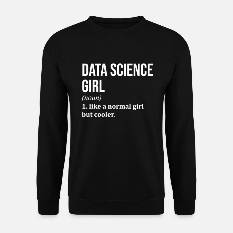 Data Science - Unisex Sweatshirt - black