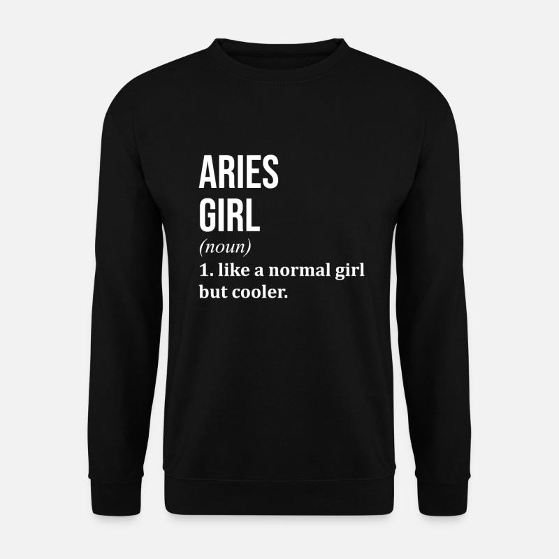 Widder - Unisex Pullover - Schwarz