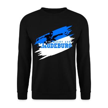 La puissance de Magdebourg - Sweat-shirt Unisexe - noir - Devant - Alina (178cm) & Michal (187cm)