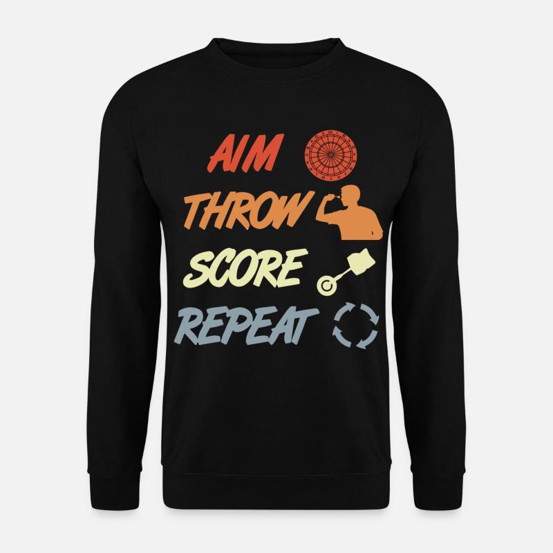 Darts Motivation - Unisex Sweatshirt - black