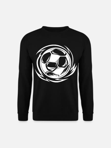 Dessin de football - Sweat-shirt Unisexe - noir