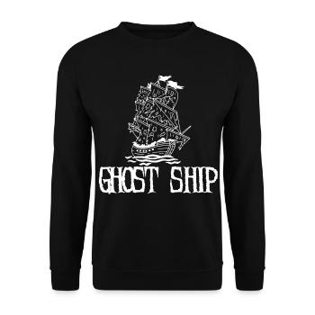 Bateau fantôme - Sweat-shirt Unisexe - noir - Devant - Alina (178cm) & Michal (187cm)