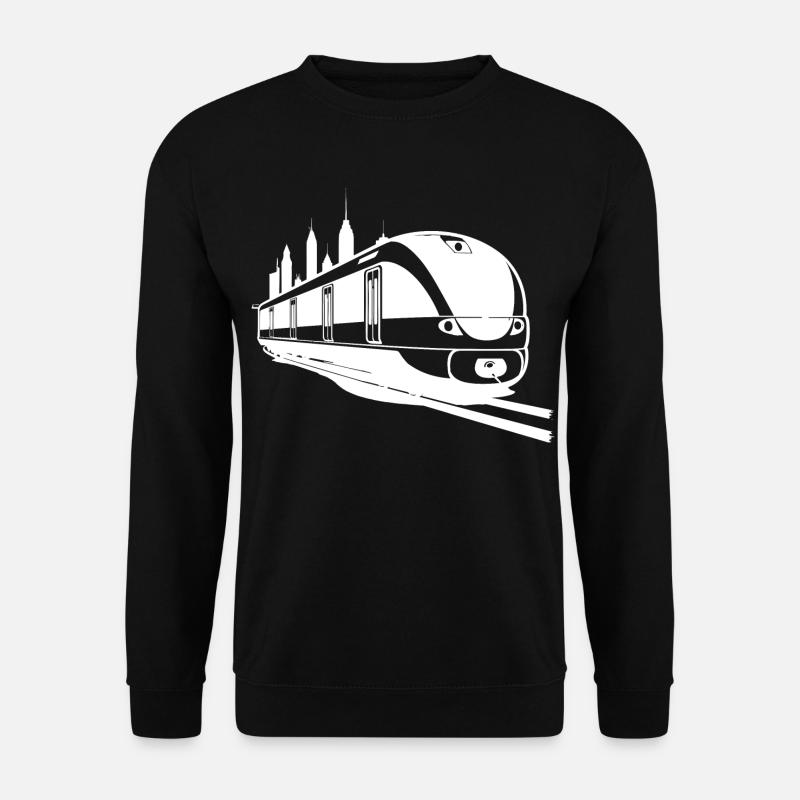 Eisenbahn - Unisex Pullover - Schwarz