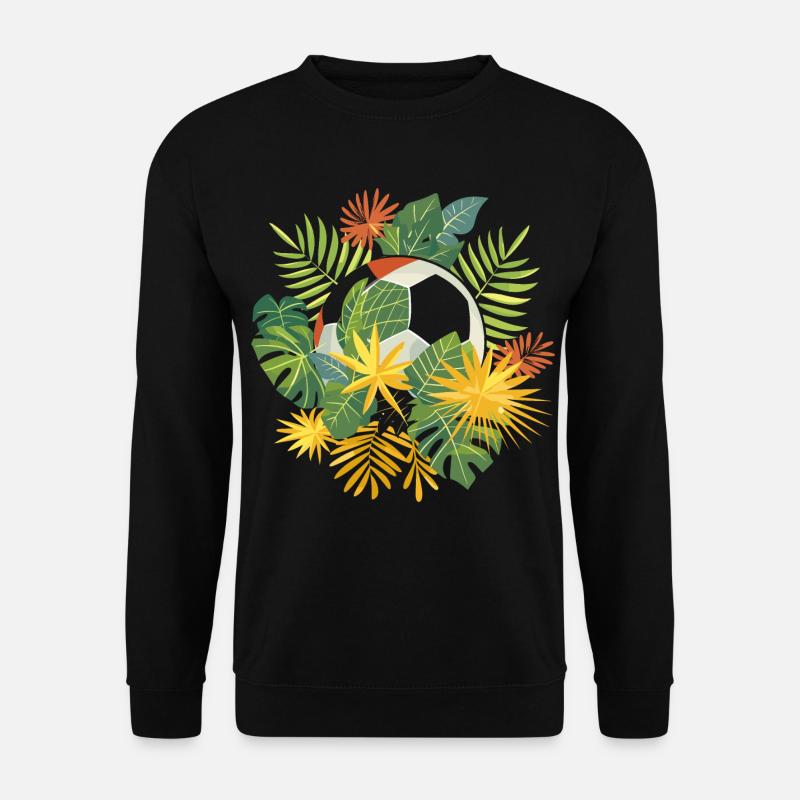 Fußball Comic - Unisex Pullover - Schwarz