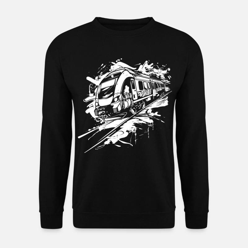 Train Graffiti - Unisex Sweatshirt - black