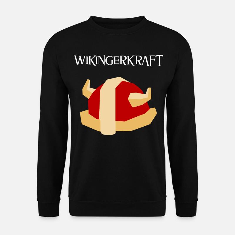 Wikingerkraft - Unisex Pullover - Schwarz