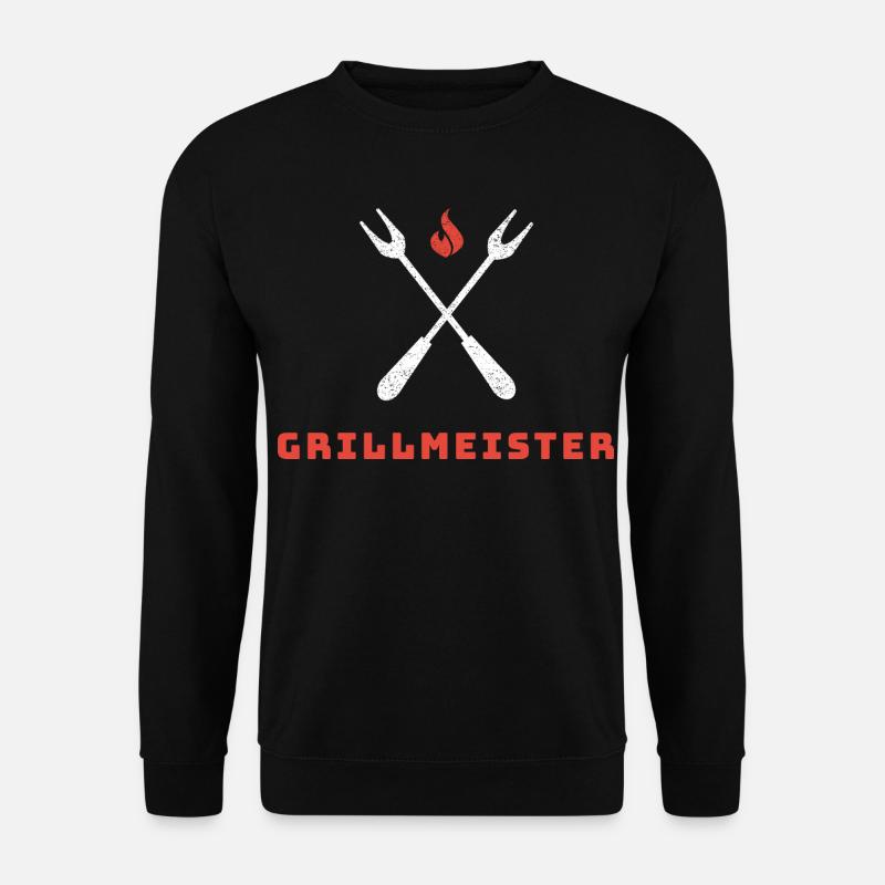 Grillmeister - Der Ultimative BBQ-Experte - Unisex Pullover - Schwarz