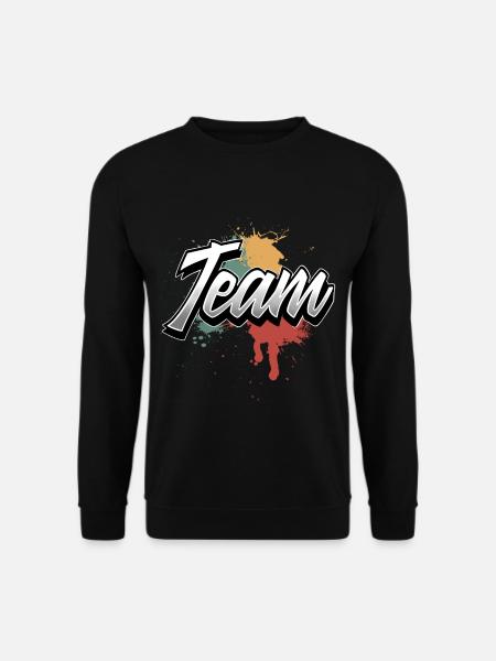 team - Unisex Sweatshirt - black