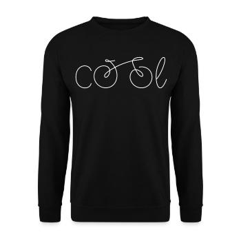 Bike Cool - Sweat-shirt Unisexe - noir - Devant - Alina (178cm) & Michal (187cm)