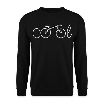 funny bike sayings - Unisex Sweatshirt - black - Front - Alina (178cm) & Michal (187cm)