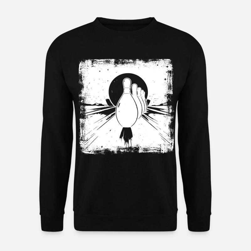 Bowling Pins - Unisex Pullover - Schwarz
