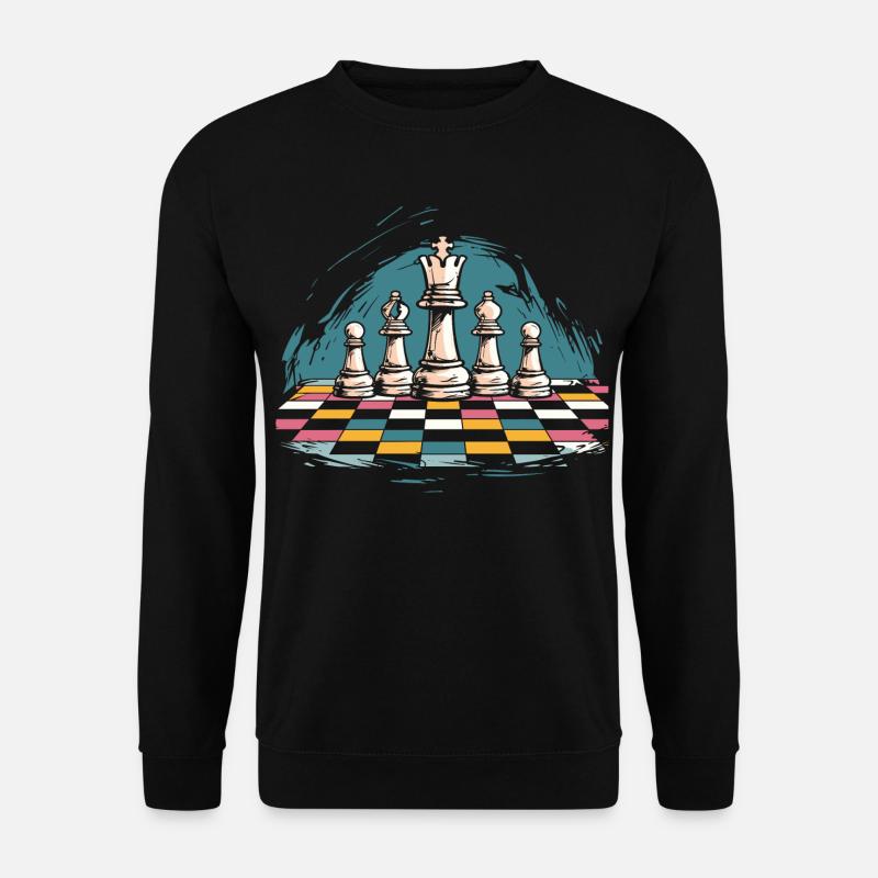 Chess Graphics - Unisex Sweatshirt - black