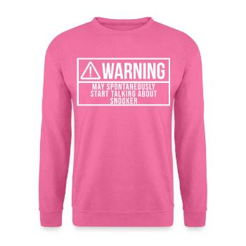Snooker - Unisex Pullover - Pink - Vorne