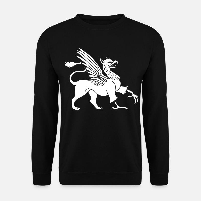 Weißer Greif - Unisex Pullover - Schwarz