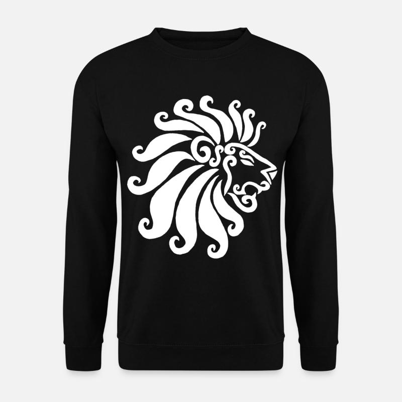 White Lion - Unisex Sweatshirt - black