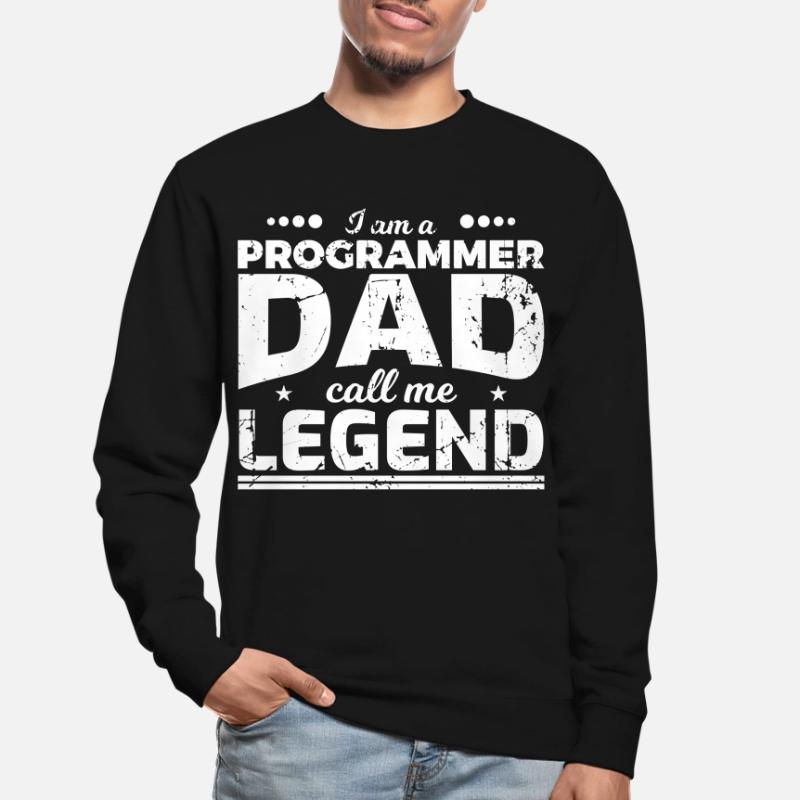 Coder Papa Unisex Pullover