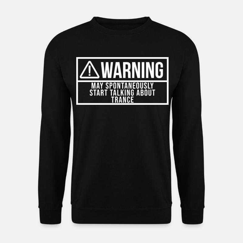 Trance - Unisex Pullover - Schwarz
