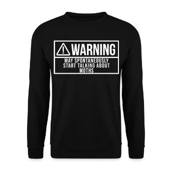 Mite - Sweat-shirt Unisexe - noir - Devant - Alina (178cm) & Michal (187cm)