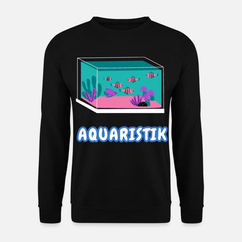 Aquaristik-Liebhaber - Unisex Pullover - Schwarz