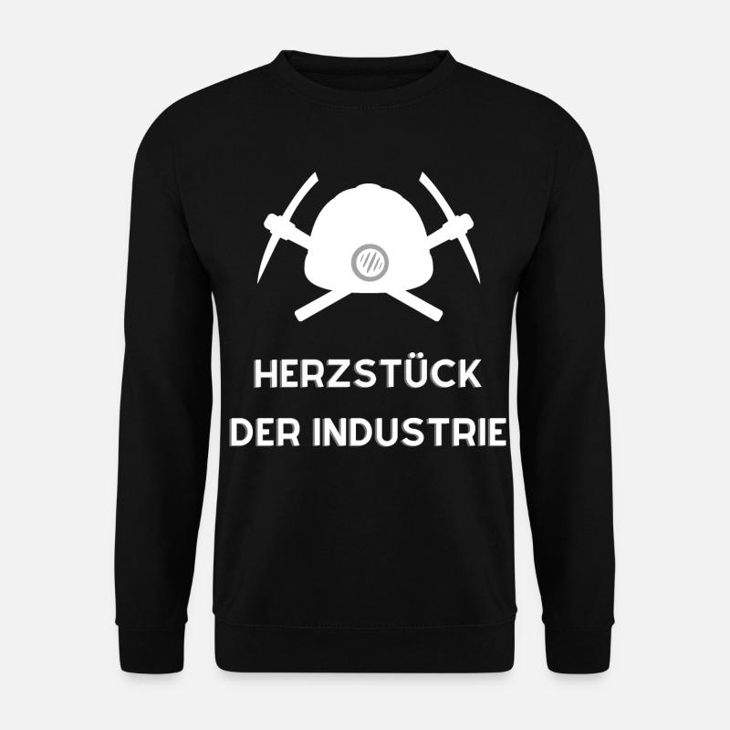 Kohlegräber vereint - Unisex Pullover - Schwarz