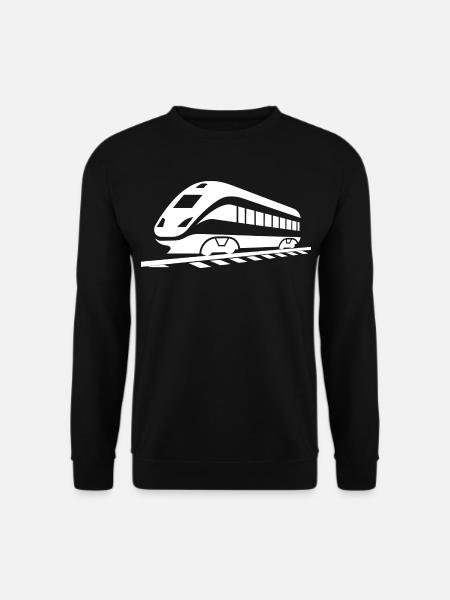 Railway Drawing - Unisex Sweatshirt - black