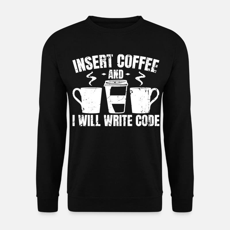 Programmierer Lustige Witze - Unisex Pullover - Schwarz