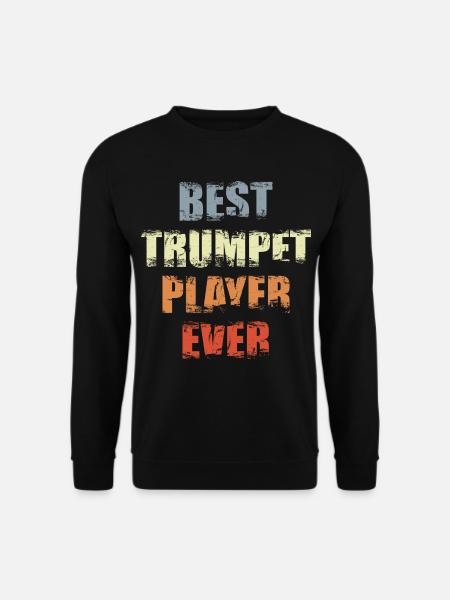 Best Trumpet Player - Unisex Sweatshirt - black
