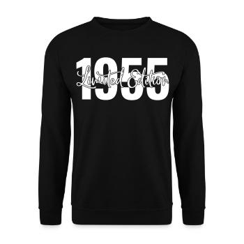 Edition limitée 1955 - Sweat-shirt Unisexe - noir - Devant - Alina (178cm) & Michal (187cm)