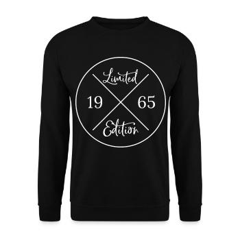 Edition limitée 1965 - Sweat-shirt Unisexe - noir - Devant - Alina (178cm) & Michal (187cm)