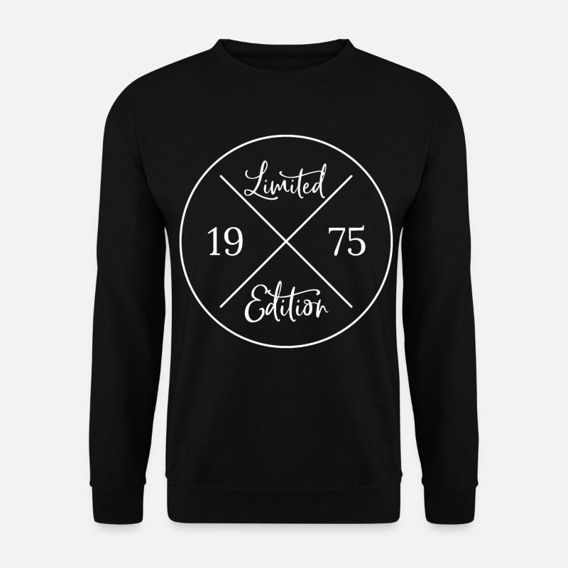 Limited edition 1975 - Unisex Pullover - Schwarz