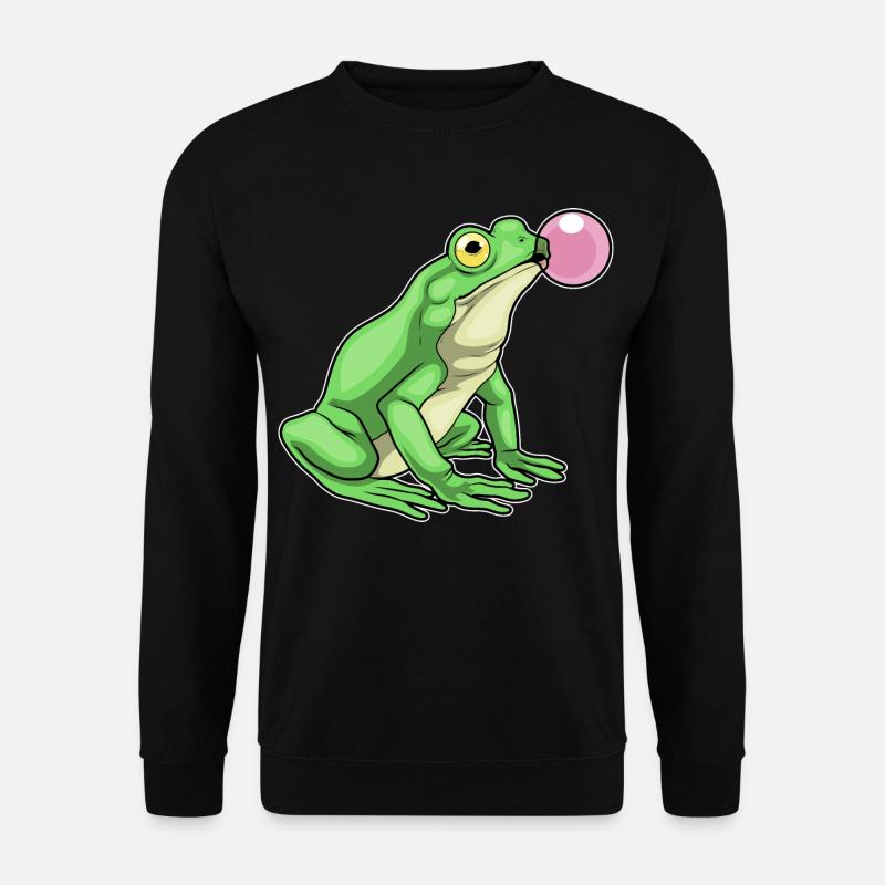 Frog Chewing Gum - Unisex Sweatshirt - black