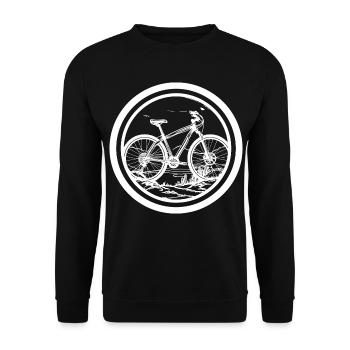 Vtt - Sweat-shirt Unisexe - noir - Devant - Alina (178cm) & Michal (187cm)