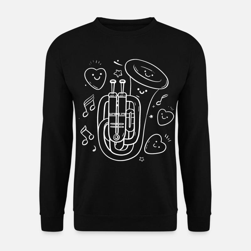 Tuba Comic - Unisex Sweatshirt - black