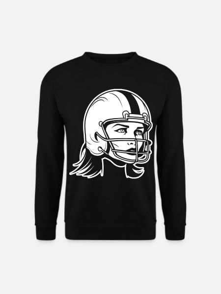 American football player - Unisex Sweatshirt - black