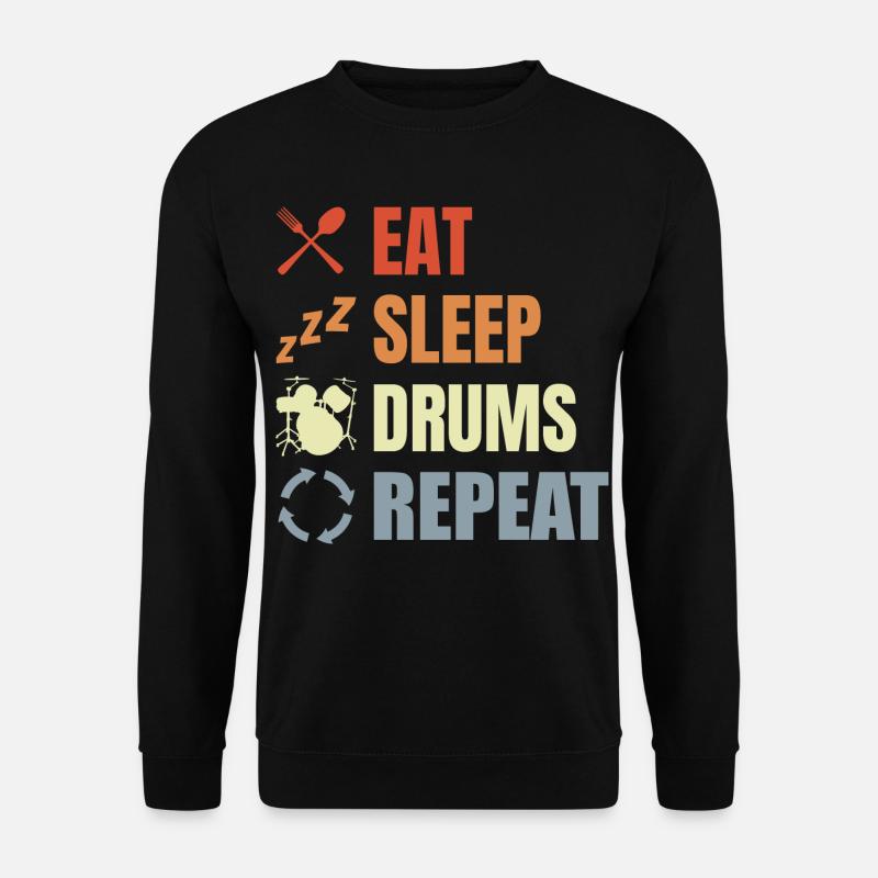 Drum Routine - Unisex Sweatshirt - black