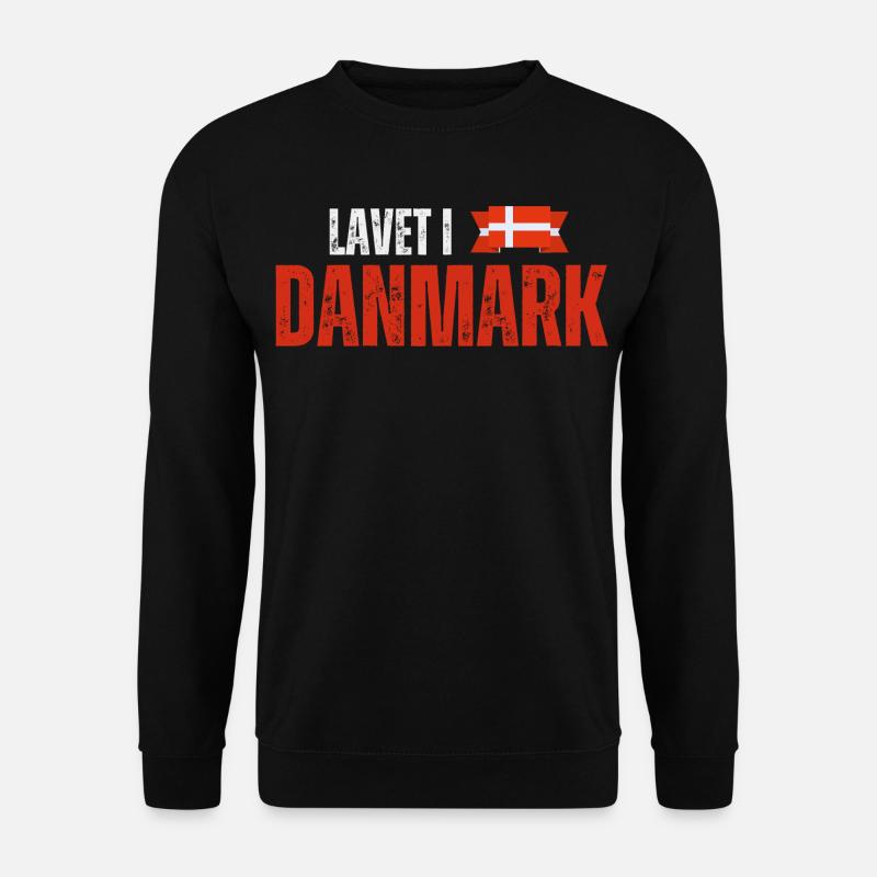 Made in Denmark, Danish pride - Unisex Sweatshirt - black