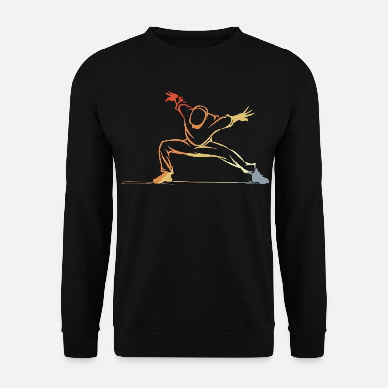 B-Boy Sketch - Unisex Sweatshirt - black