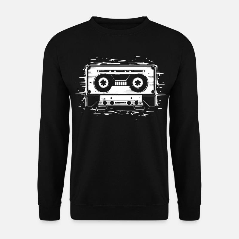 Compact Cassette - Unisex Sweatshirt - black
