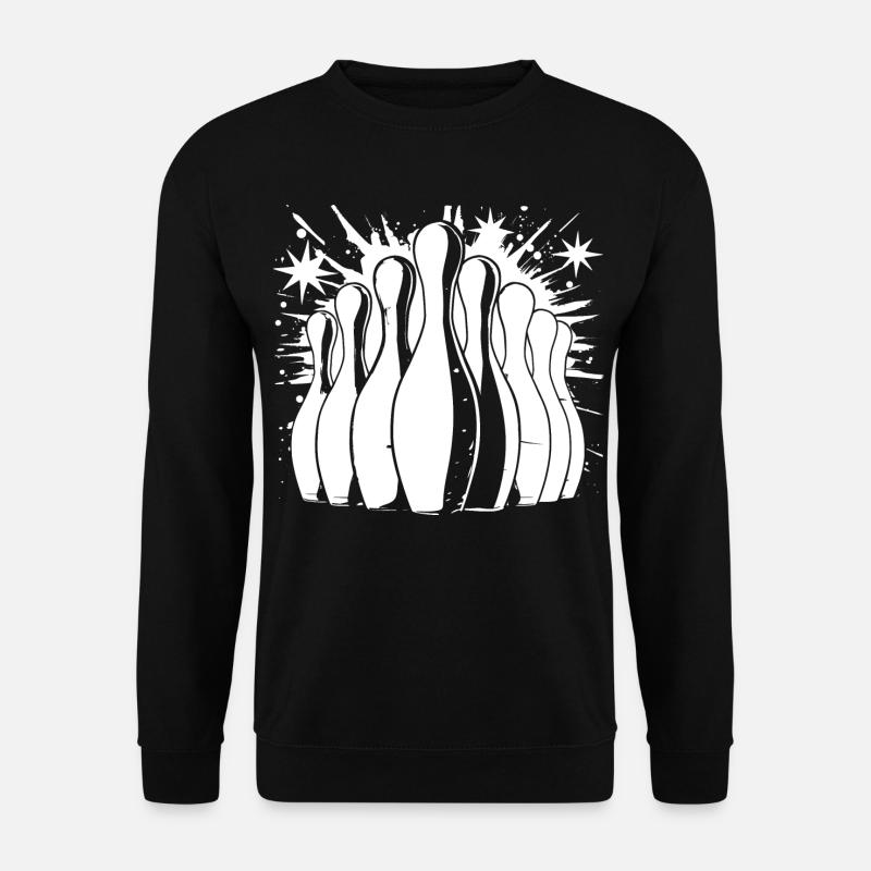 Bowling - Unisex Pullover - Schwarz