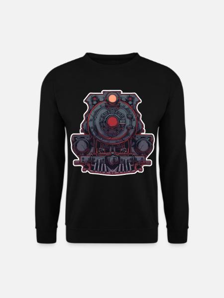 Locomotive Graphics - Unisex Sweatshirt - black