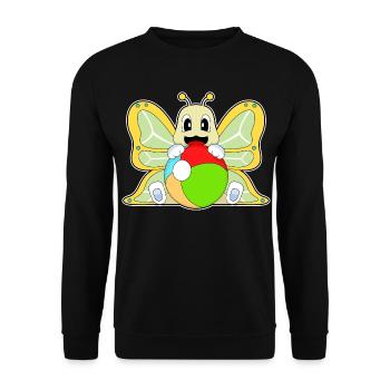 Natation papillon Water-polo Été - Sweat-shirt Unisexe - noir - Devant - Alina (178cm) & Michal (187cm)