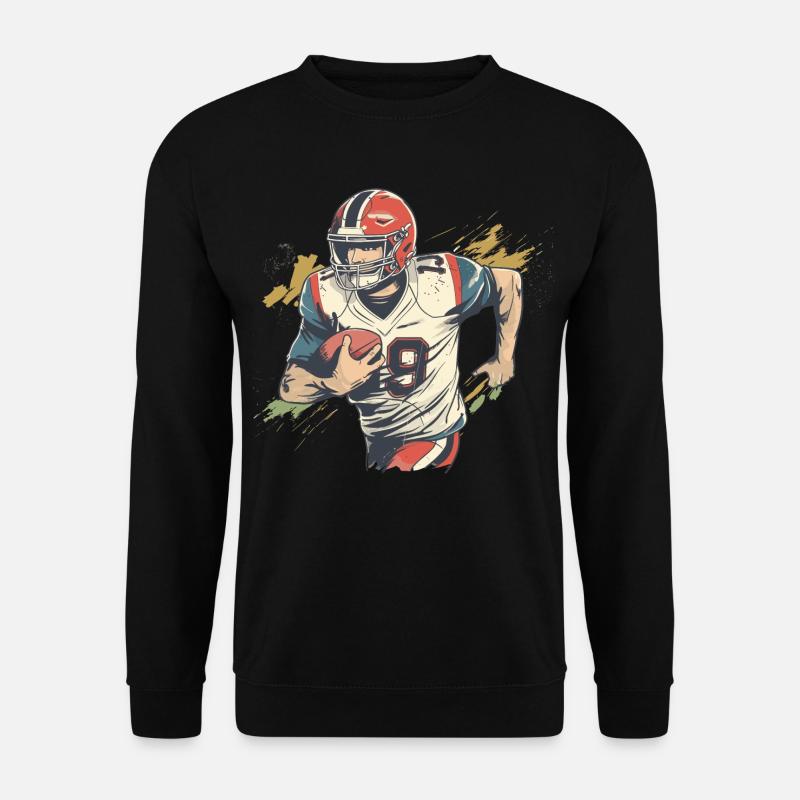 Footballer - Unisex Pullover - Schwarz