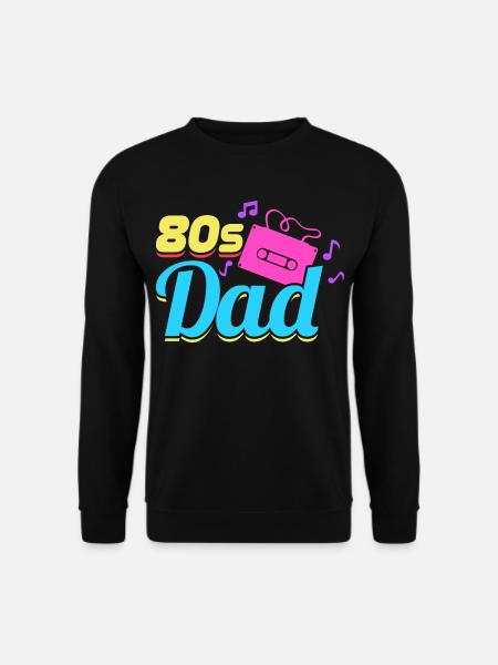 80s father - Unisex Sweatshirt - black