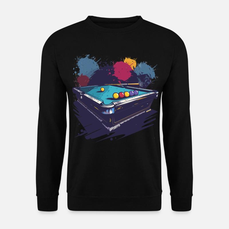 Billiard Graphics - Unisex Sweatshirt - black